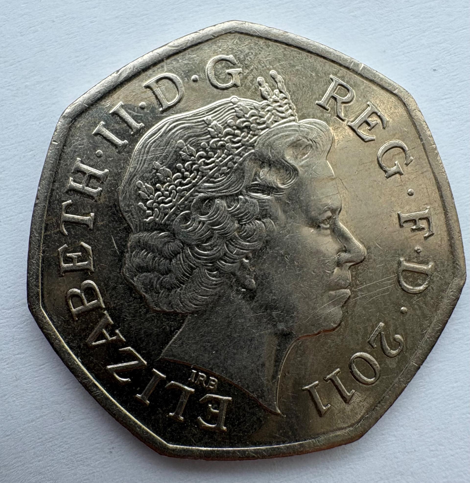 Jungtinė Karalystė 50 p 2011