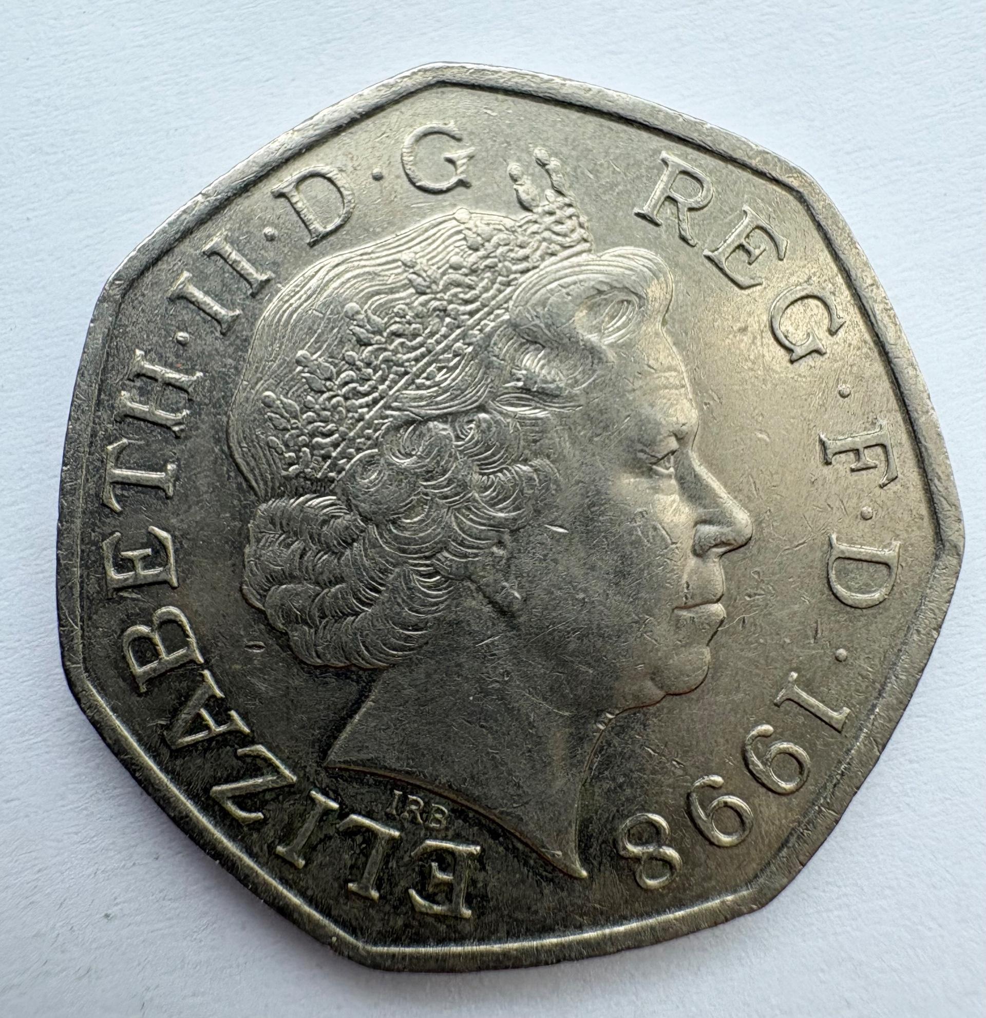 Jungtinė Karalystė 50 p 1998