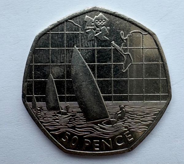 Kupčius aukcionas - Jungtinė Karalystė 50 p 2011