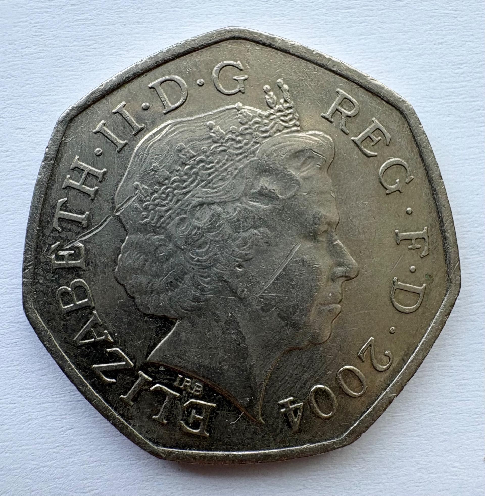 Jungtinė Karalystė 50 p 2004