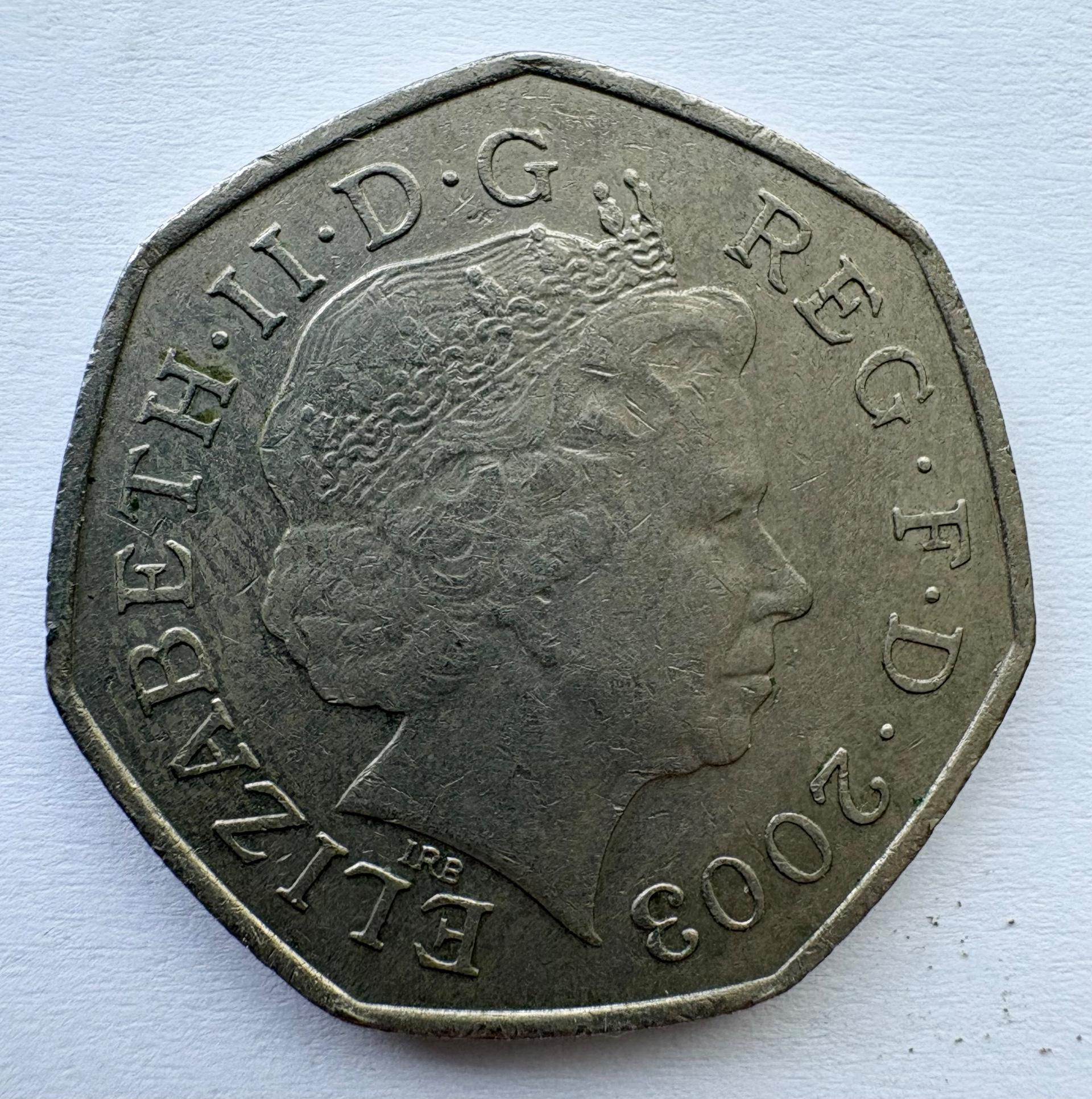 Jungtinė Karalystė 50 p 2003