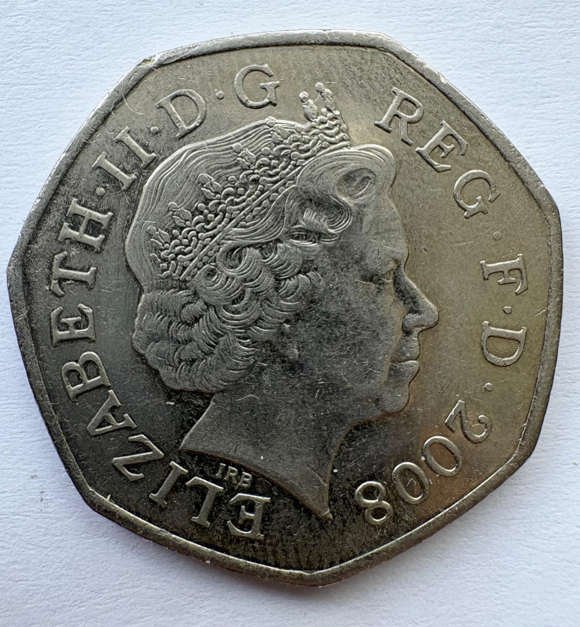 Jungtinė Karalystė 50 p 2008