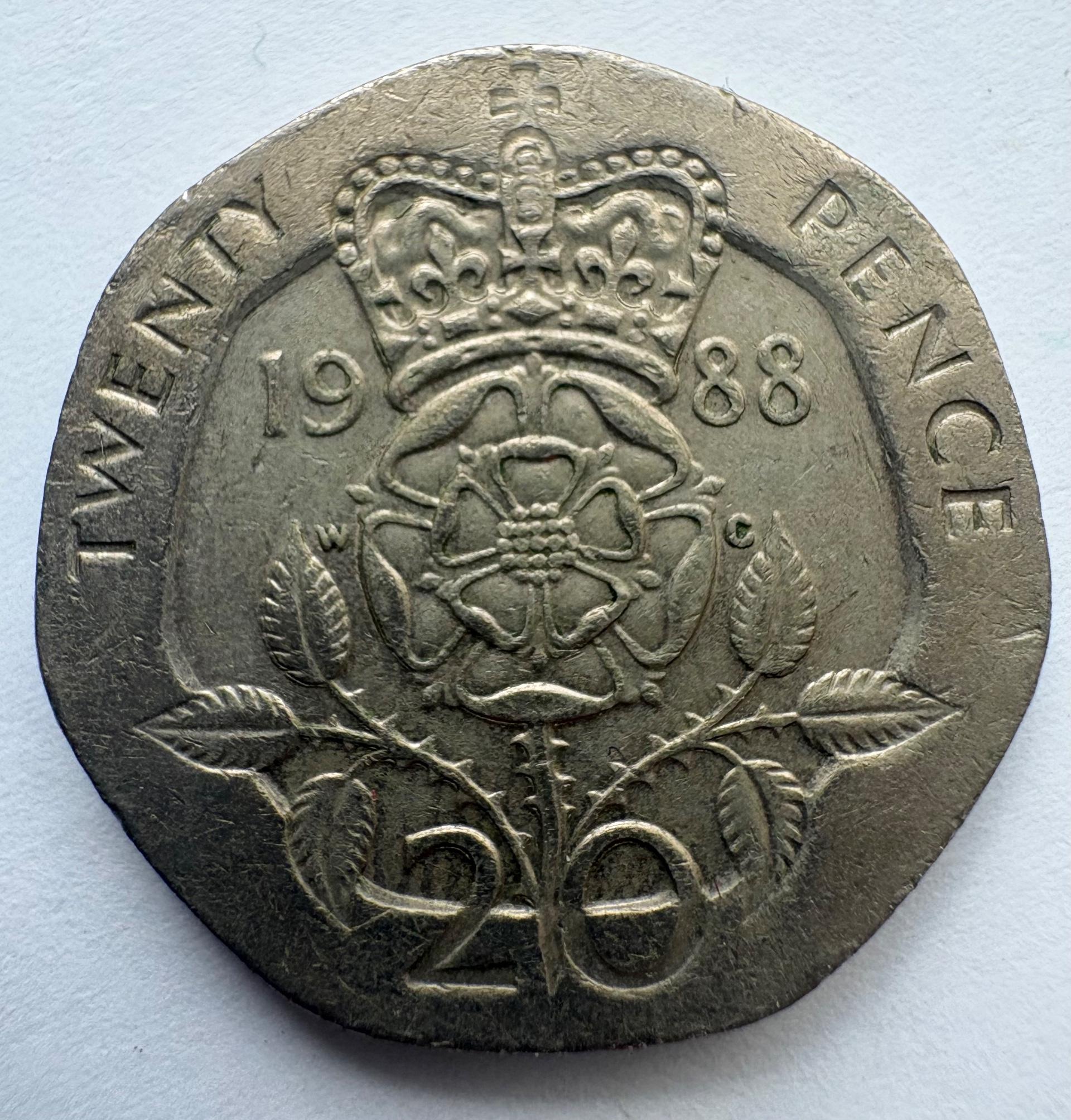 Jungtinė Karalystė 20 p 1988