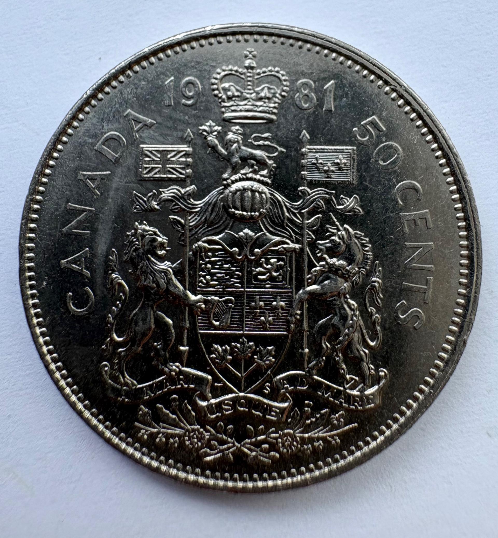 Kanada 50 ct 1981