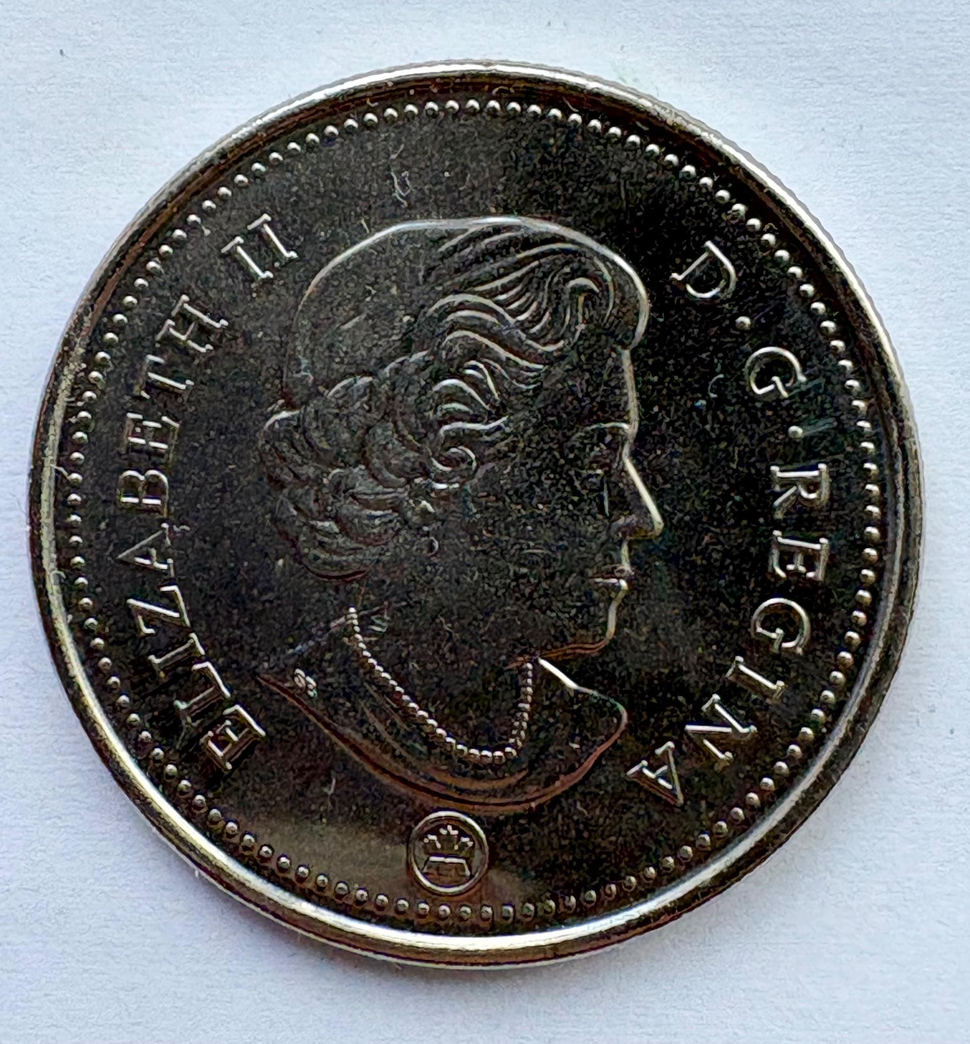 Kanada 25 ct 2017
