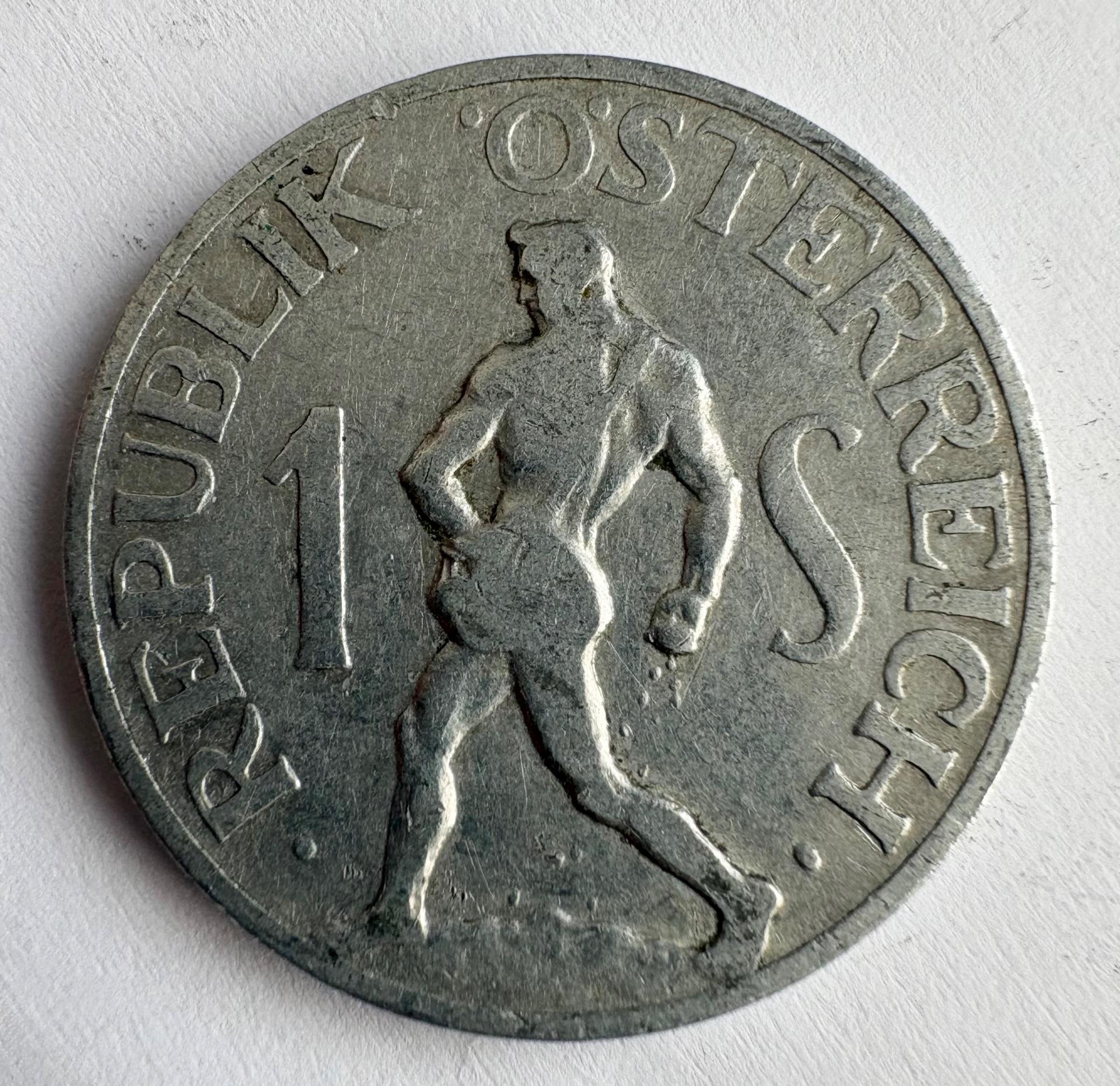 Austrija 1 šilingas 1947