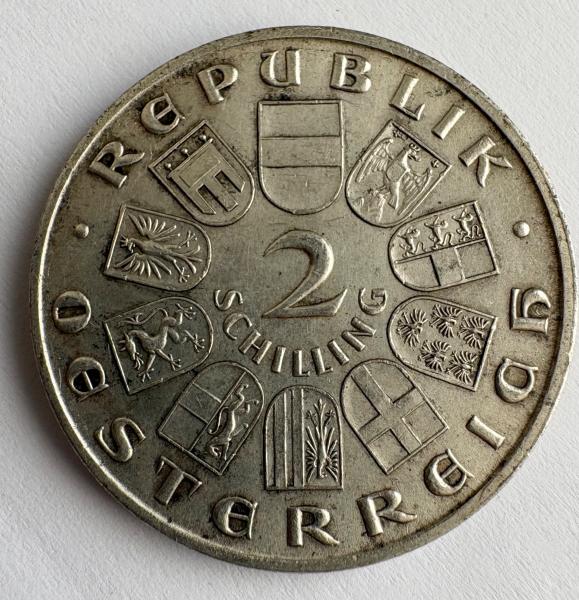 Austrija 2 šilingai 1928