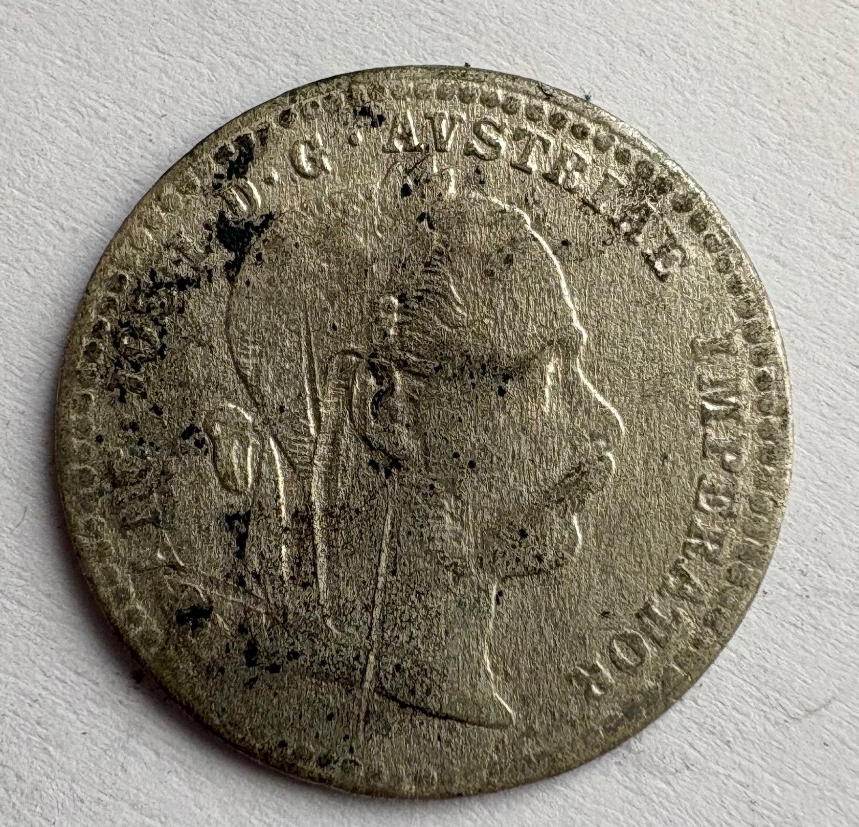 Austrija 10 kreuzer 1868 sidabras