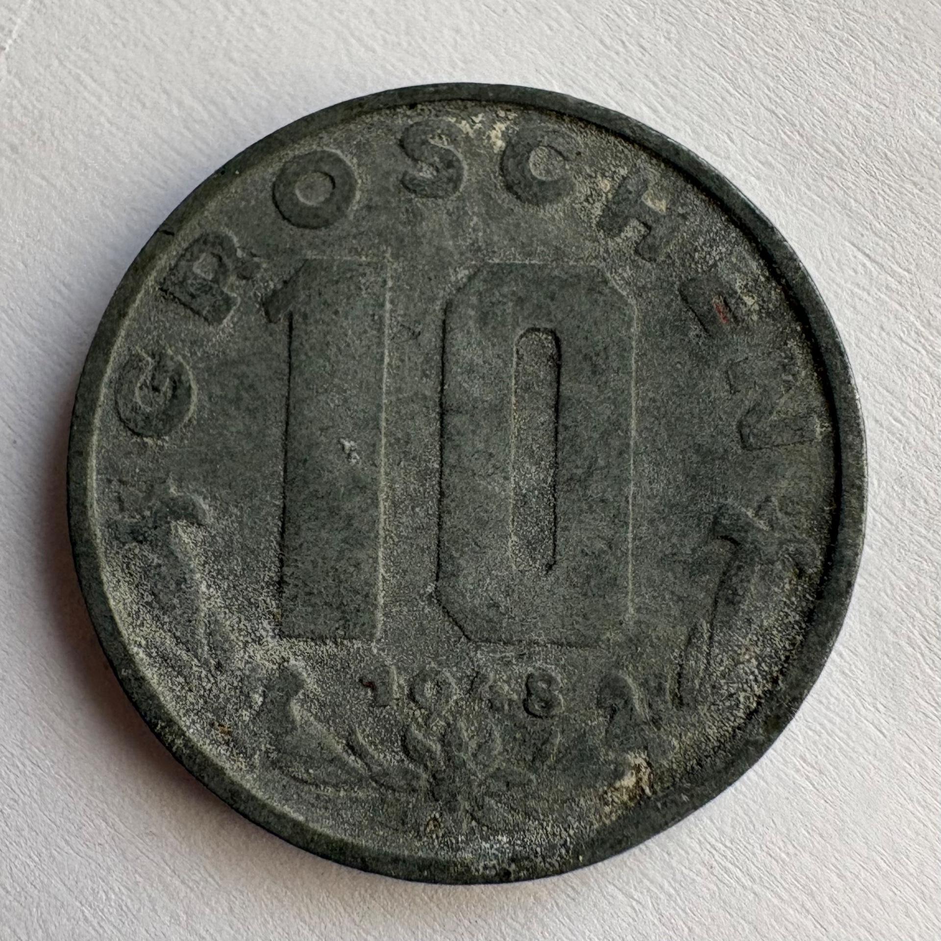 Austrija 10 gr 1948