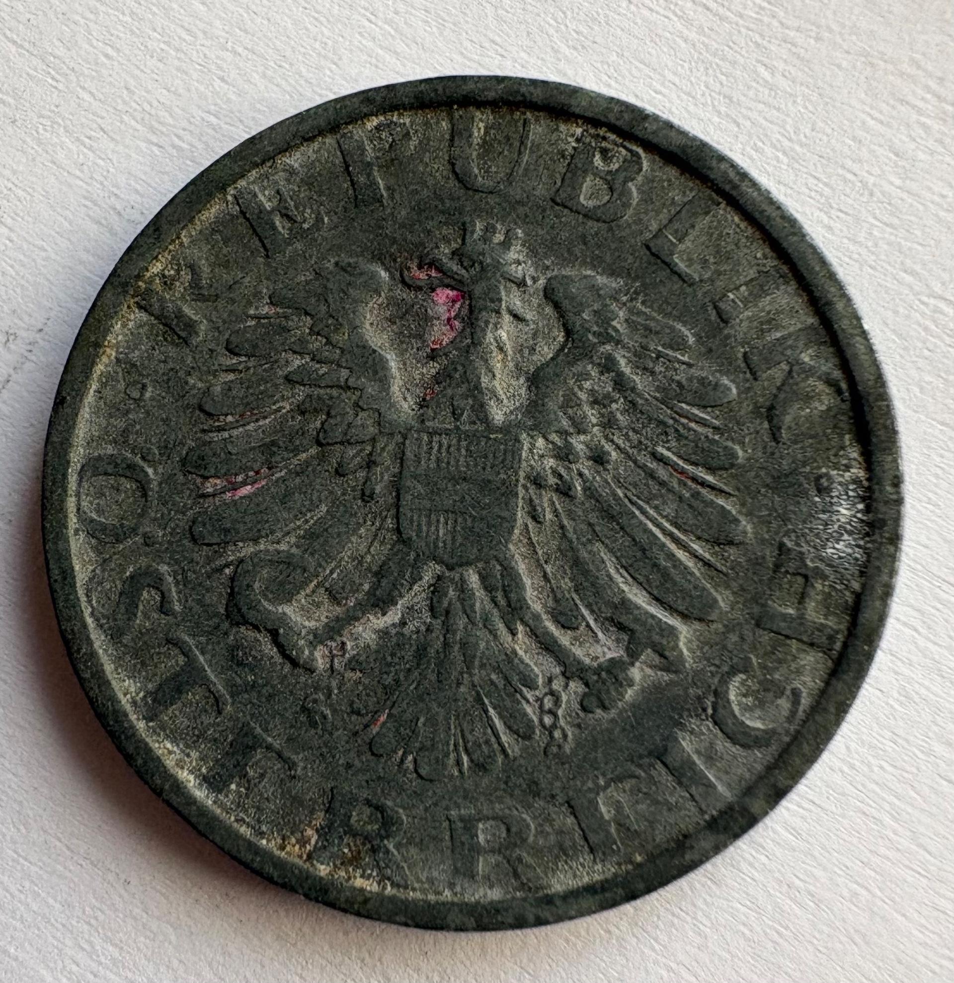 Austrija 10 gr 1948