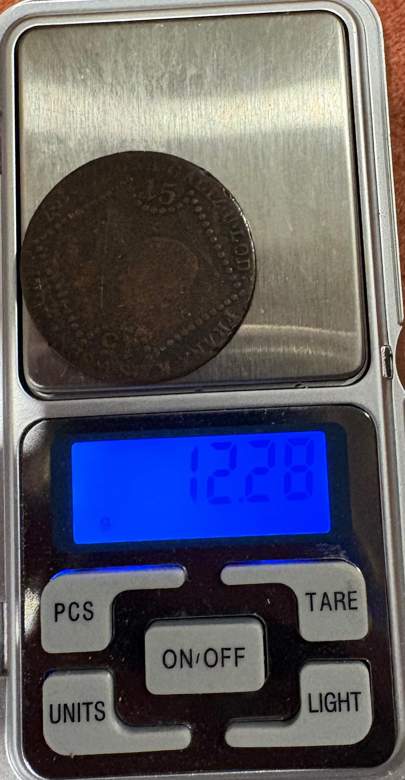 Austrija 15 kreuzer 1807