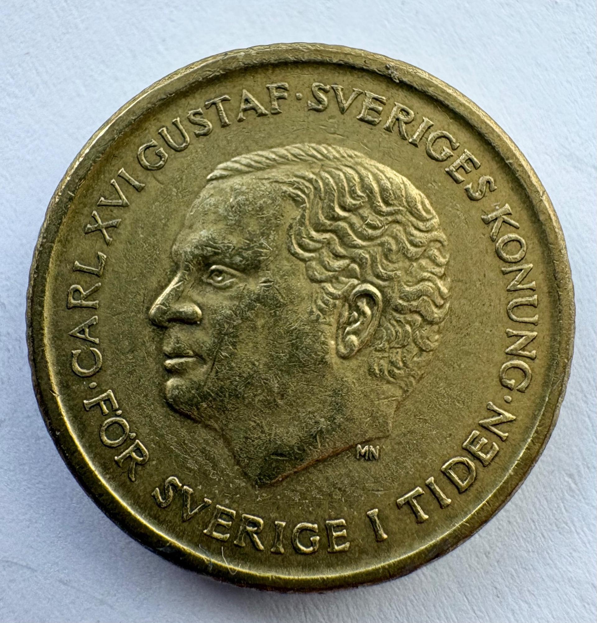 Švedija 10 kronų 1991