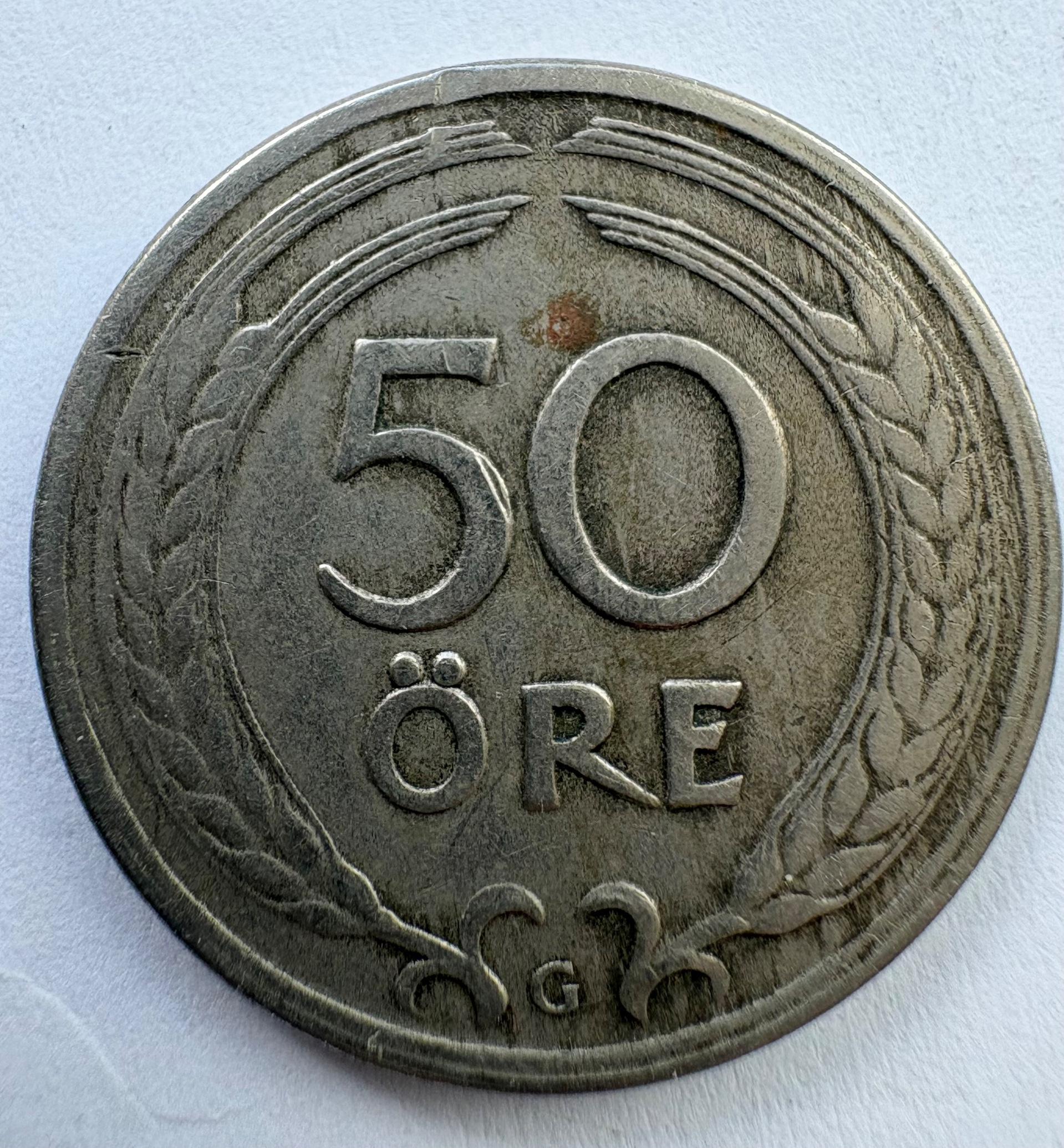 Švedija 50 ore 1940