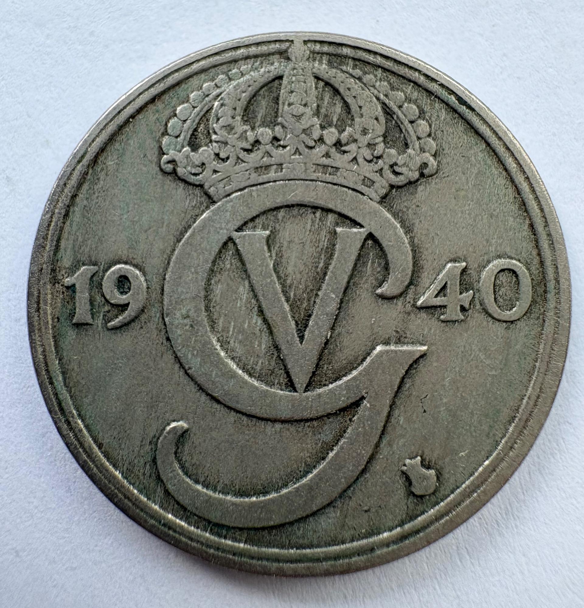 Švedija 50 ore 1940