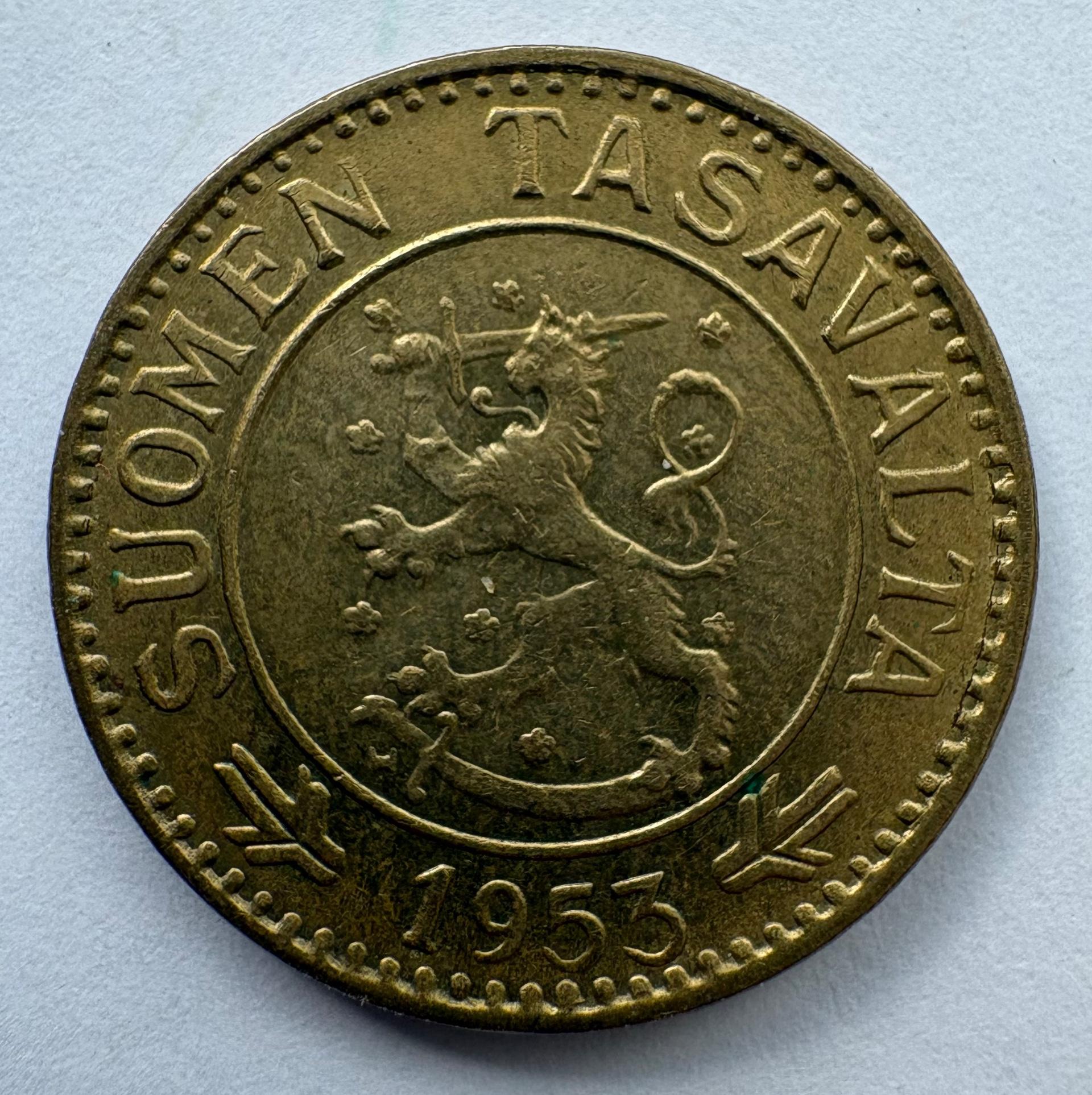 Suomija 10 M 1953