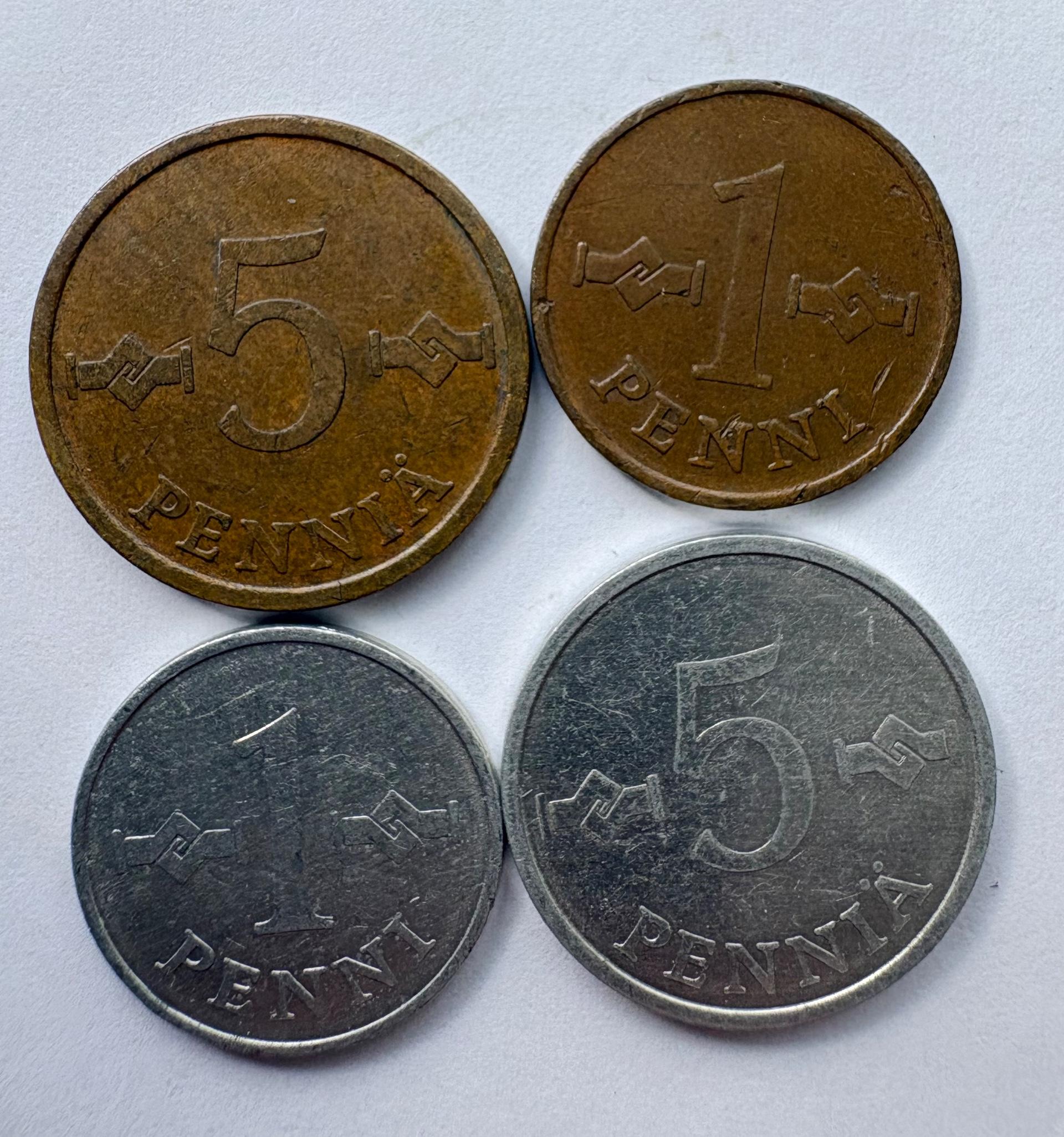 Suomija 1-5 p 4 vnt