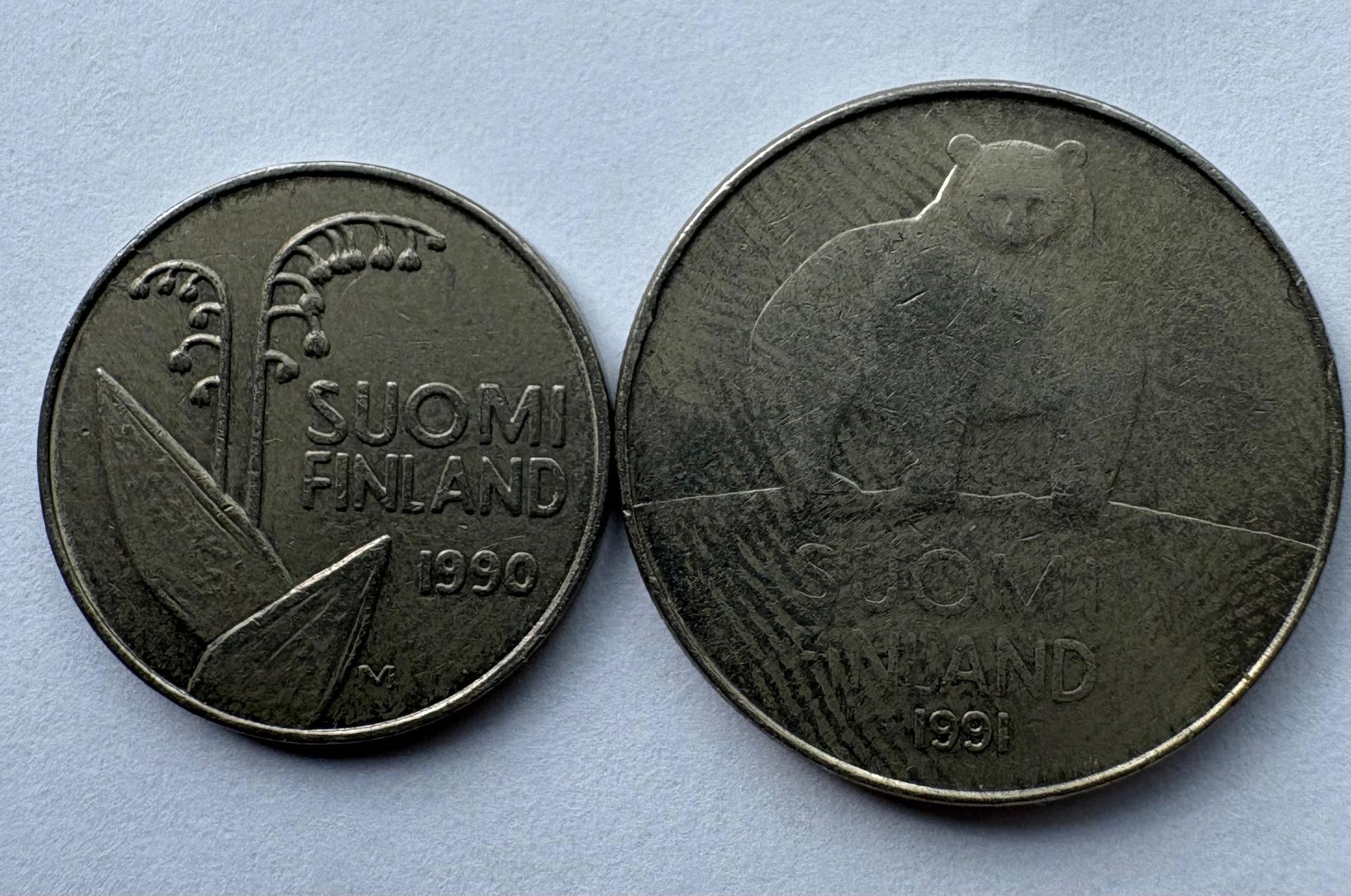 Suomija 10-50 p