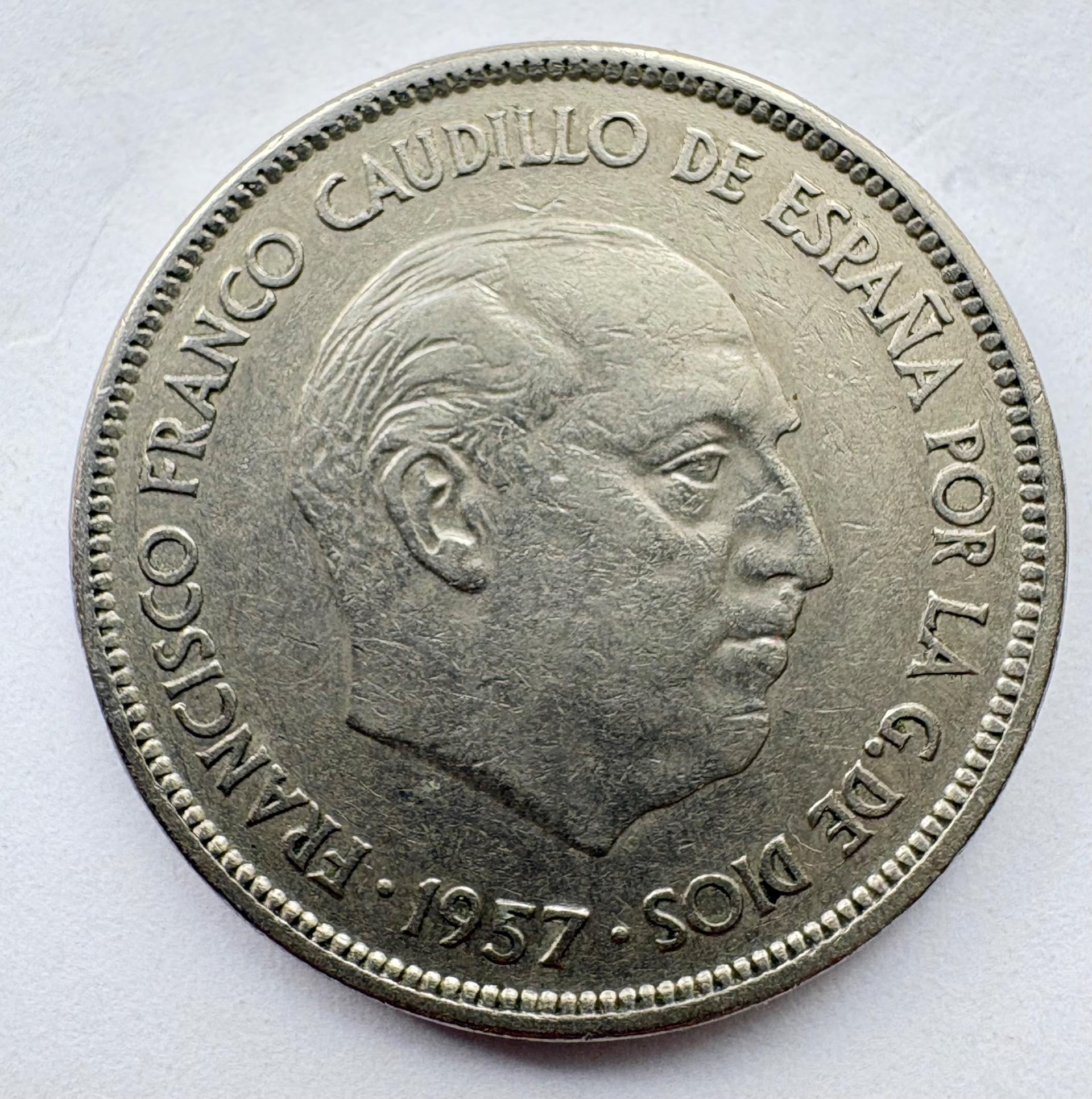 Ispanija 25 p 1957