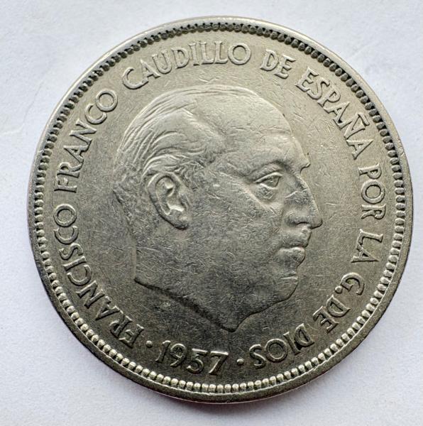 Ispanija 25 p 1957