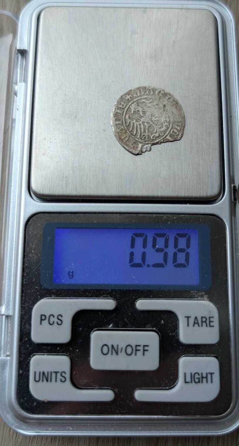 Žygimanto Senojo 1509 pusgrašis 