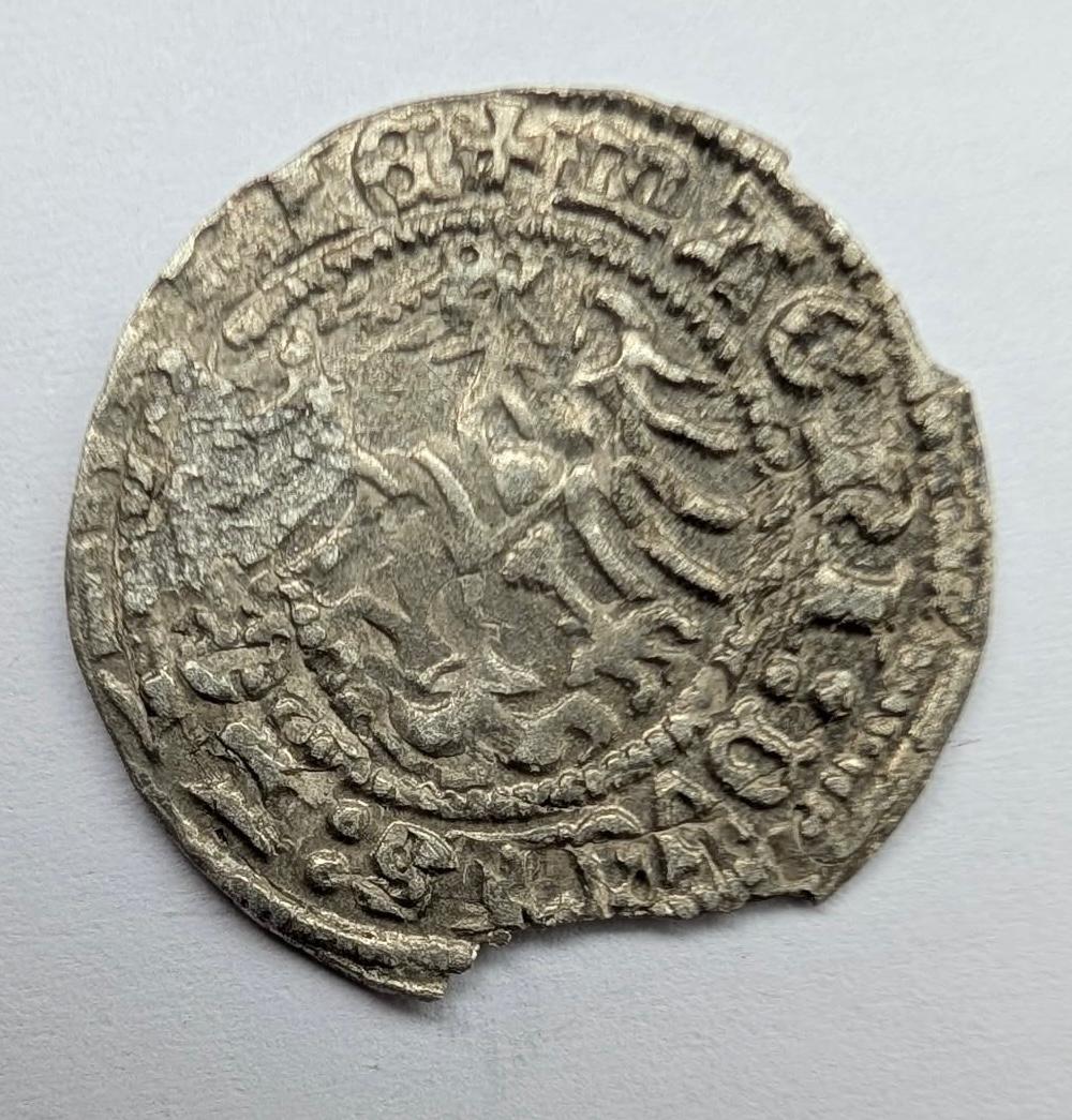 Žygimanto Senojo 1512 pusgrašis 
