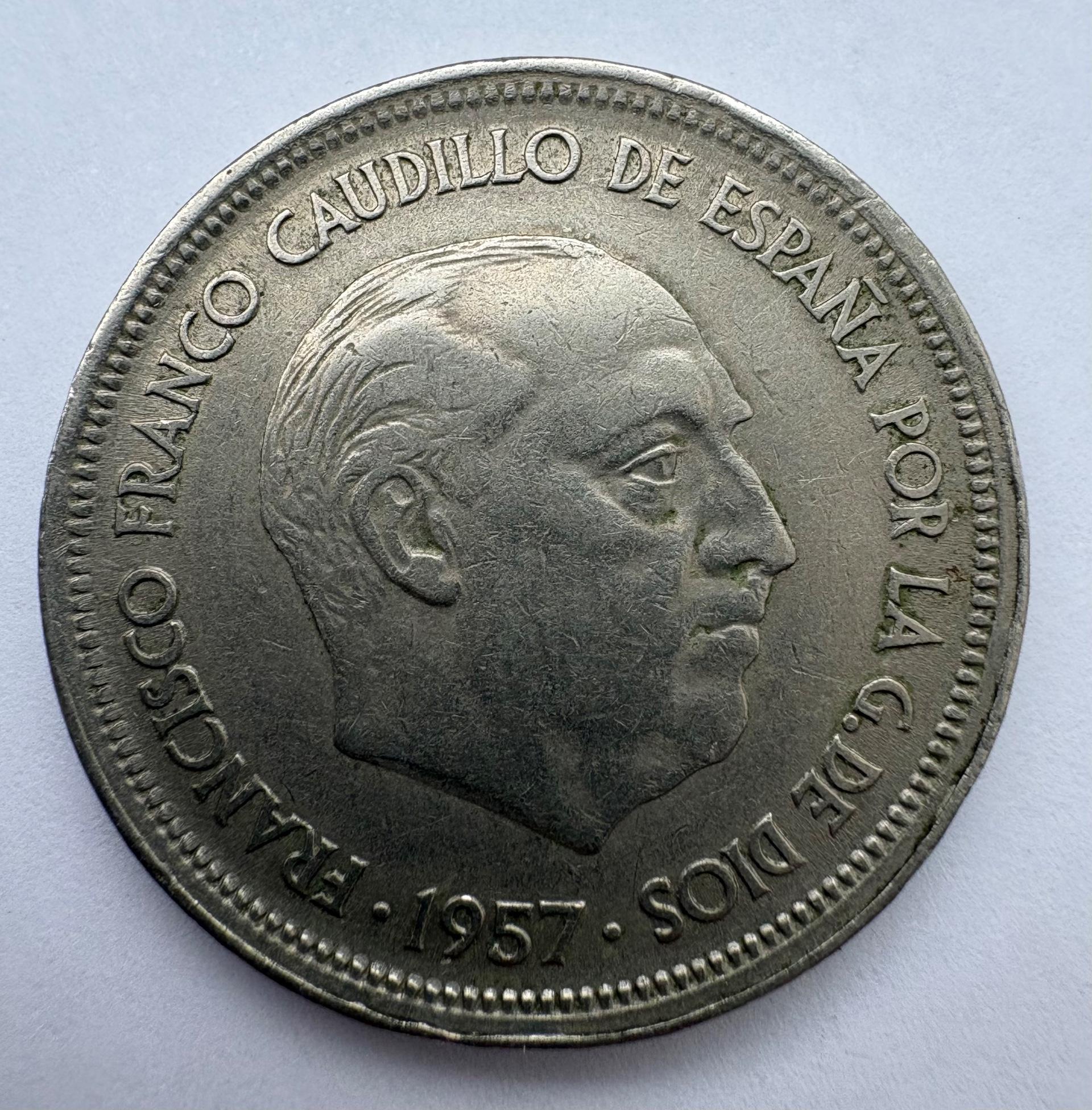 Ispanija 50 p 1958