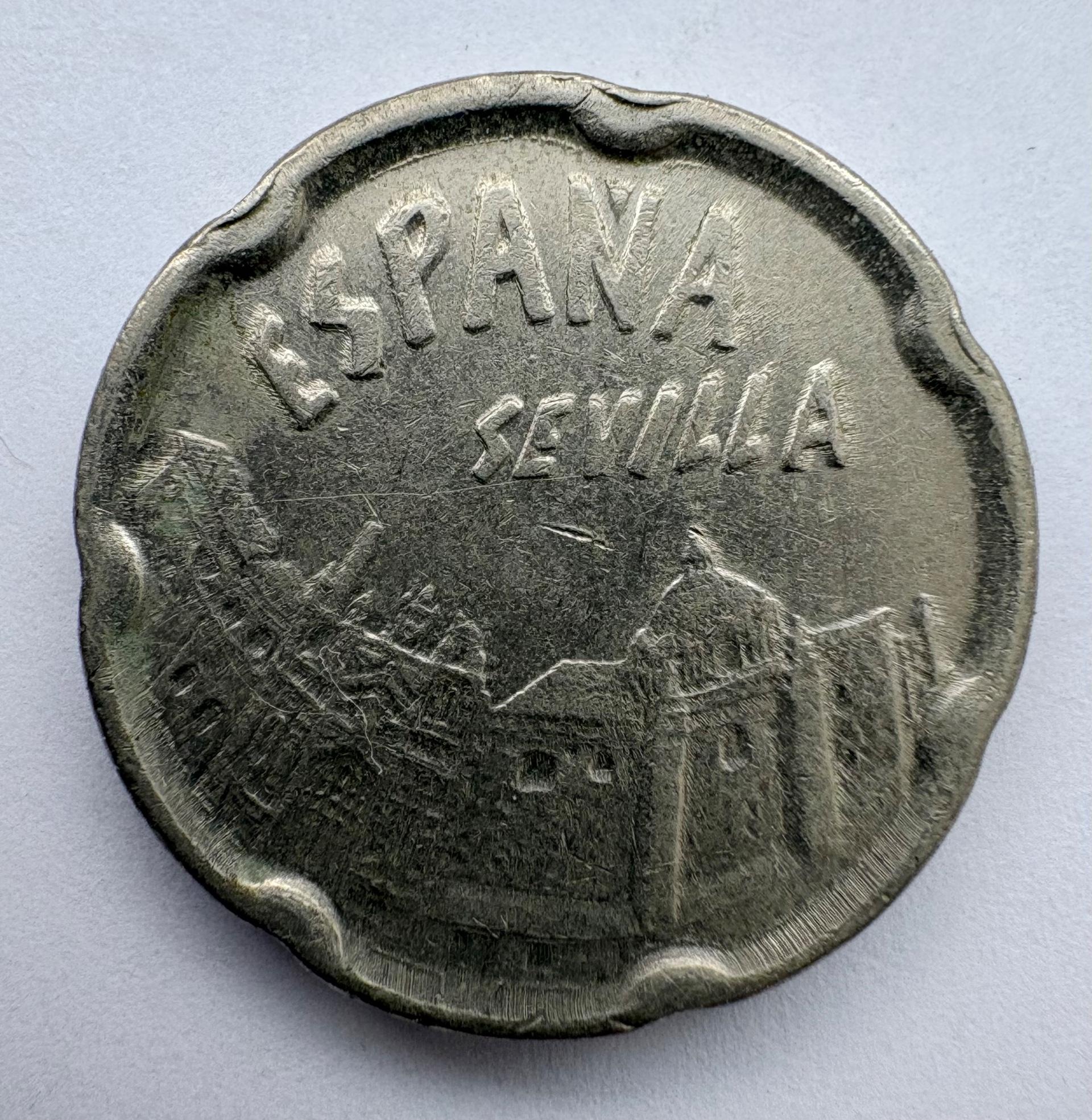 Ispanija 50 p 1990