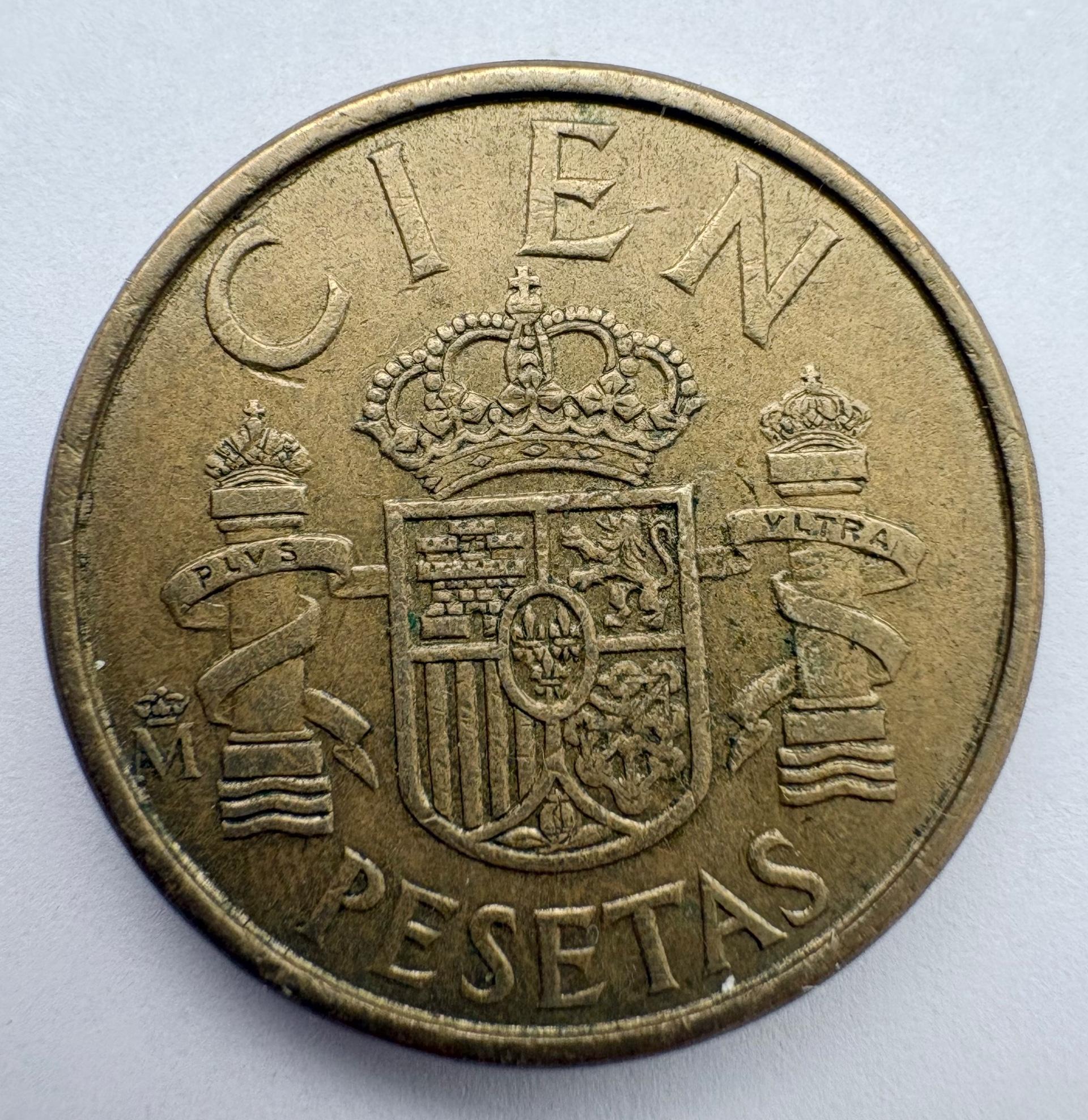 Ispanija 100 p 1985