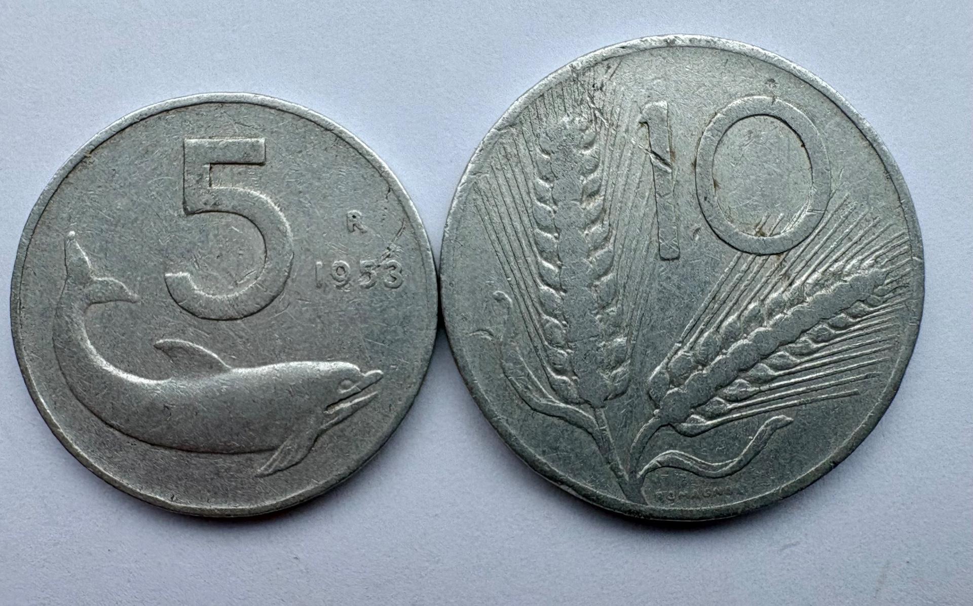Italija 5-10 lirų