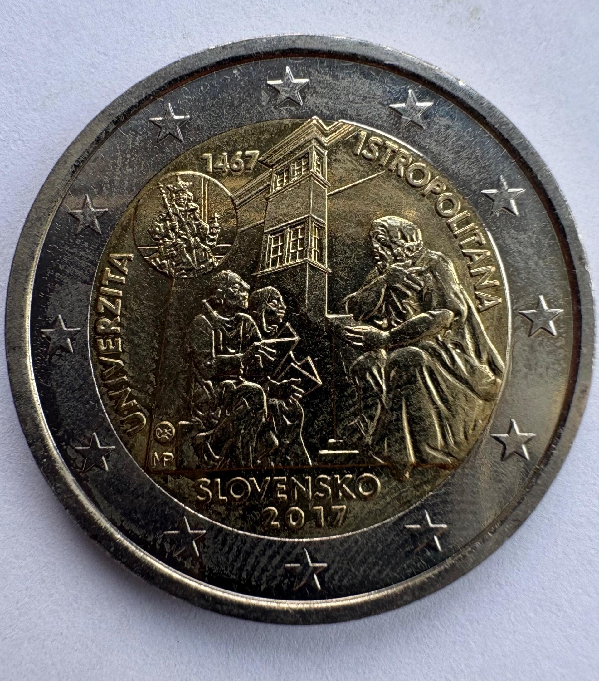 Slovakija 2€ 2017