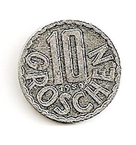Austrija. 10 grašių ( 1996 ) XF