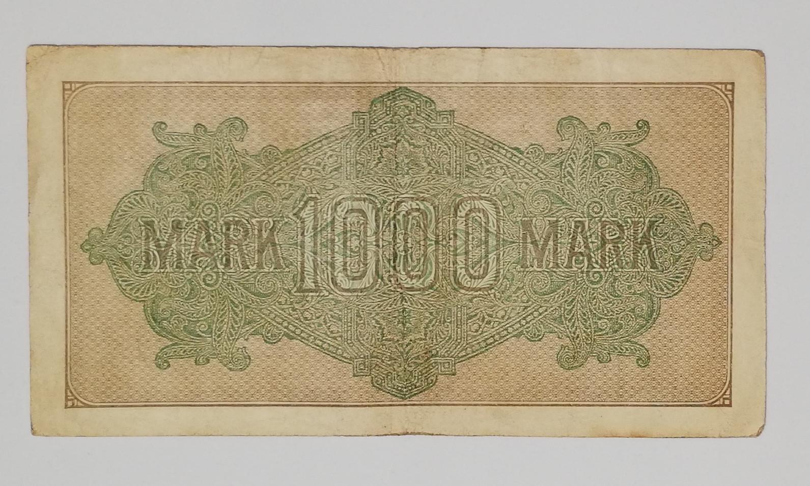 1922 tausend mark