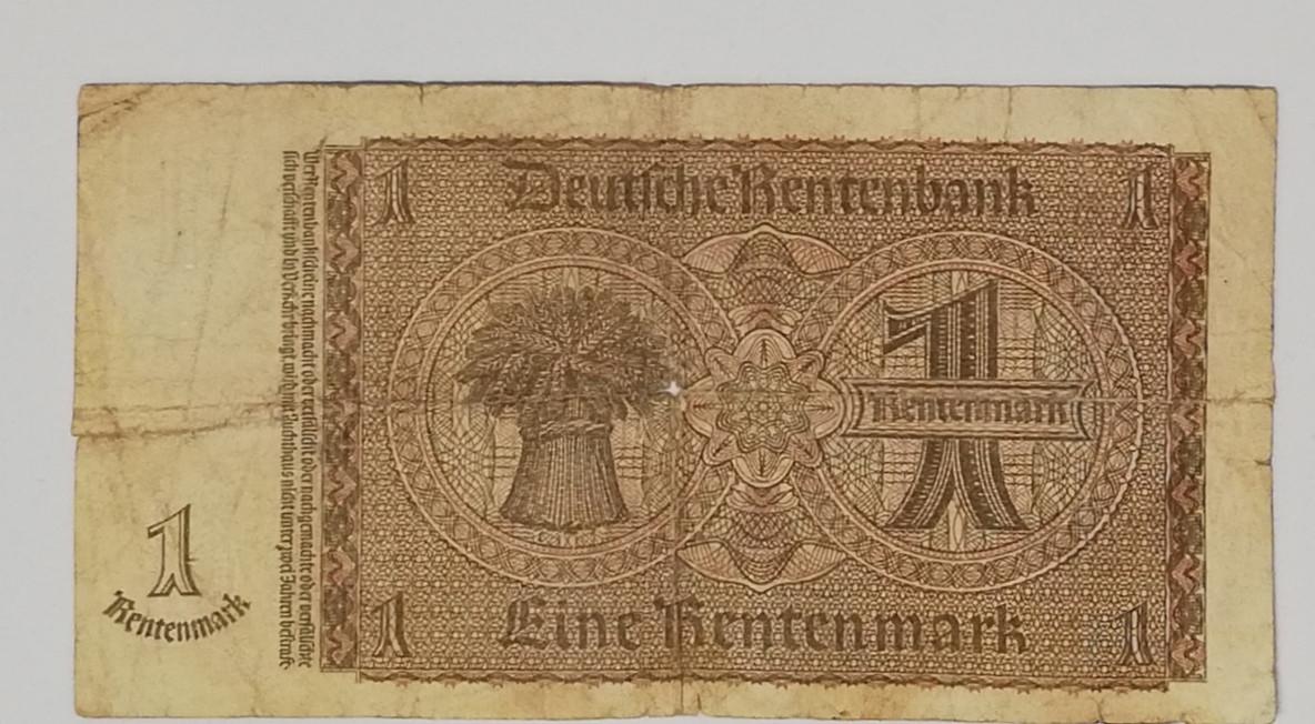 1937 eine rentenmark