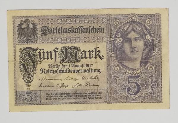 1917 funf mark