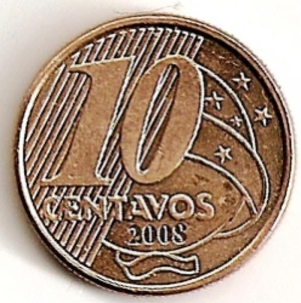 Brazilija. 10 centavų ( 2012 ) XF