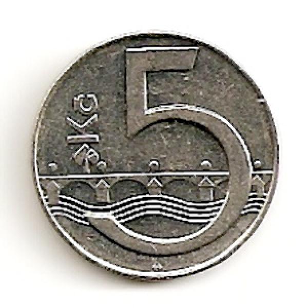 Čekija. 5 kronos ( 1994 ) XF