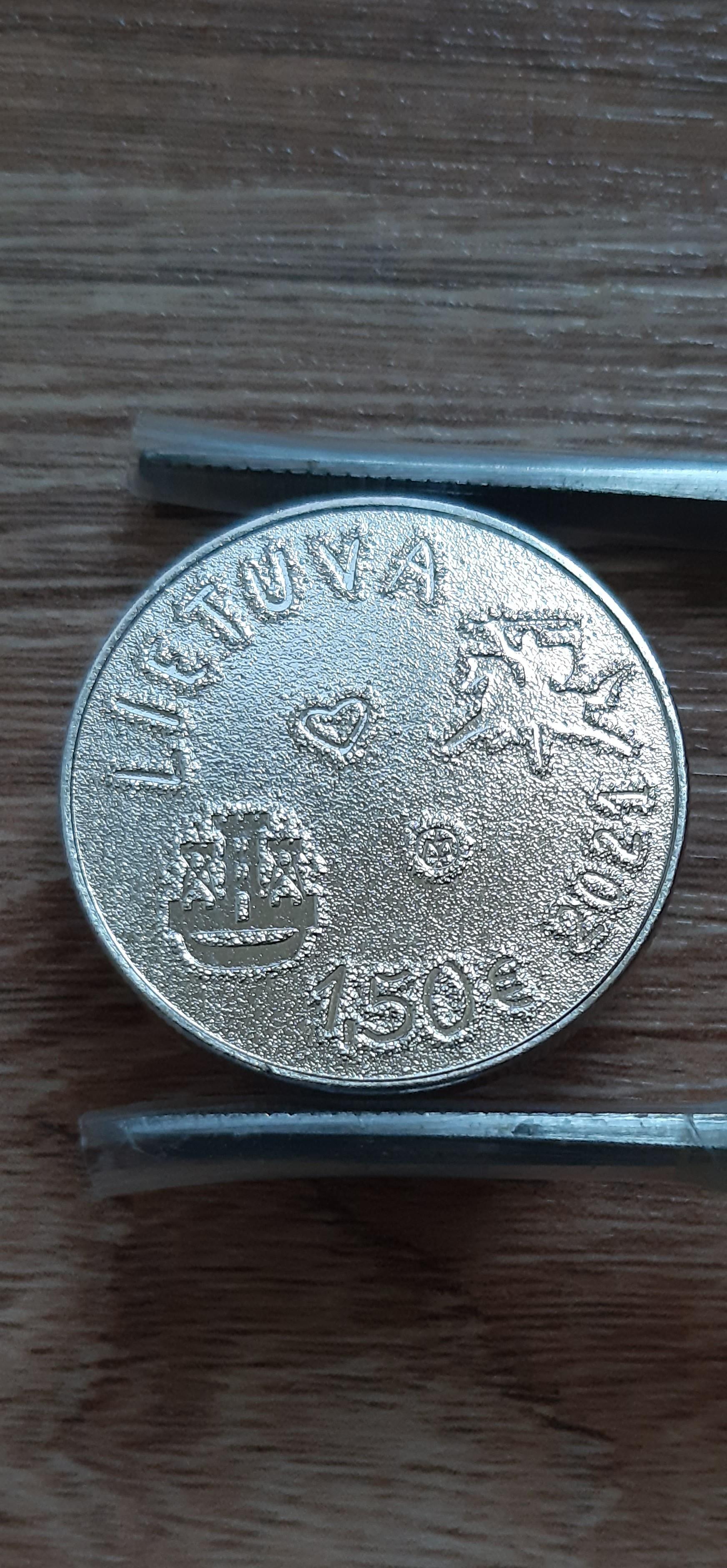Lietuva 1.5e, kolekcinė moneta skirta jūros šventei