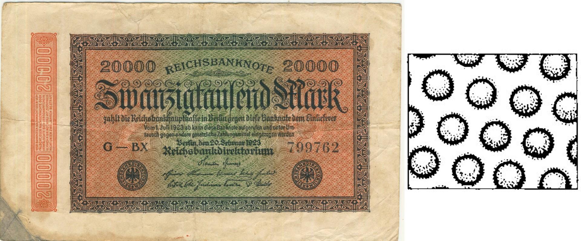 Vokietija 1923 20 000 mark