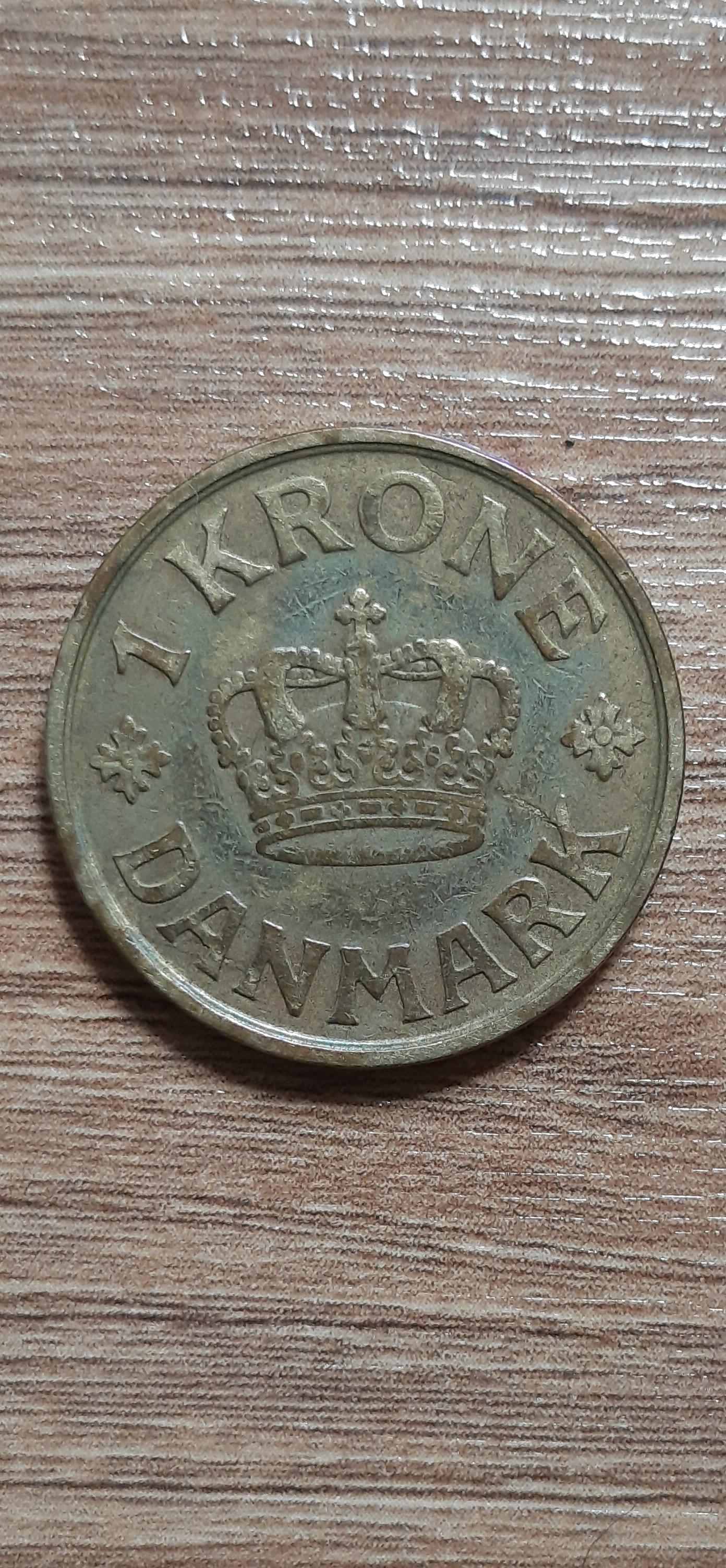 Danija 1 Krona 1925 KM#824