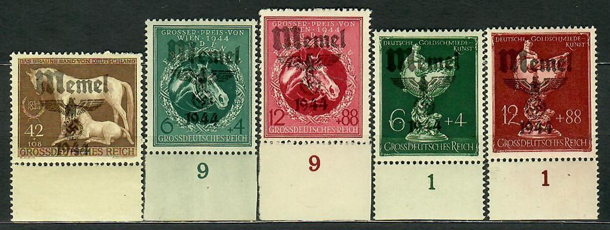 Memel pašto ženklas (1 vnt.). MNH / MH. FALŠAI