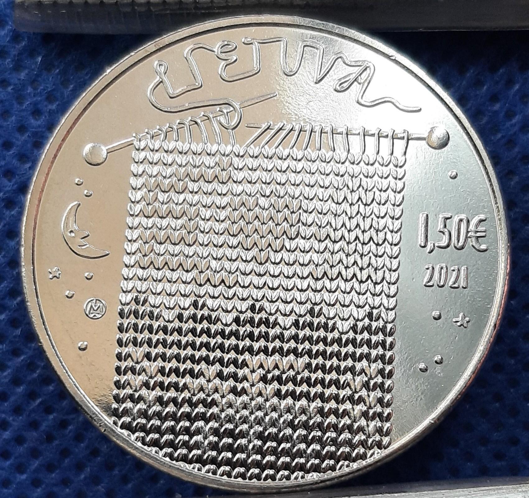 Lietuva 1.5 Euro 2021 Eglė - Žalčių karalienė (392)