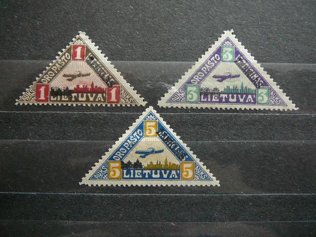 Lietuva 1922 118/0 Oro pastas MLH