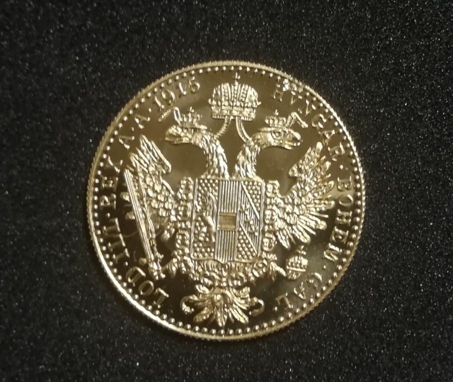Austrijos Dukatas Auksinė Moneta UNC