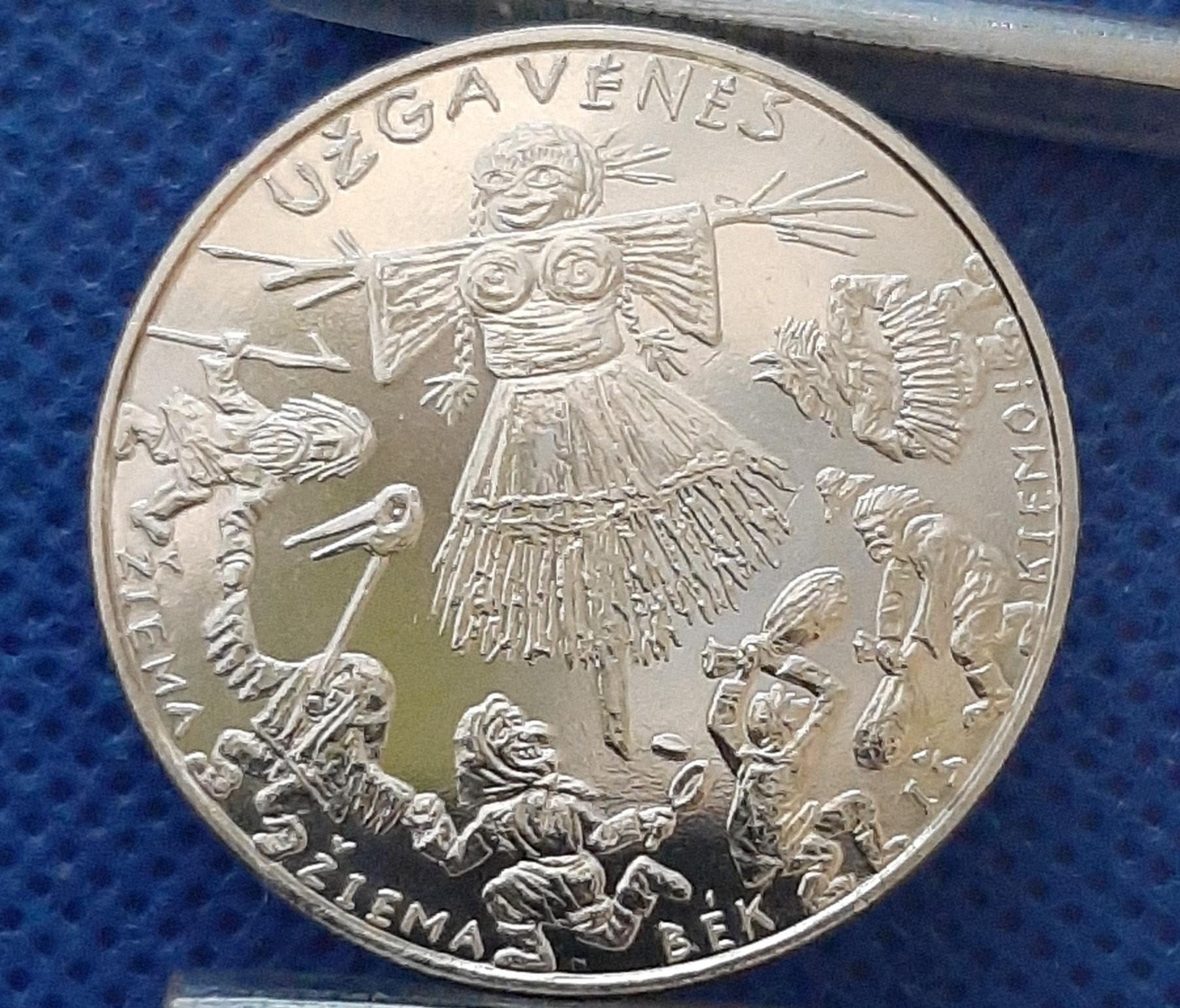 Lietuva 1.50 euro 2019 UC#105 Užgavenės (319)