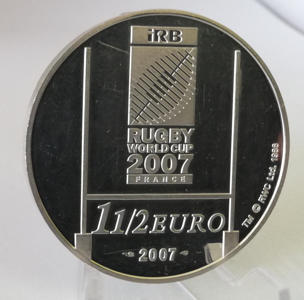 2007 Rugby World Cup in France 1 ½ Euro