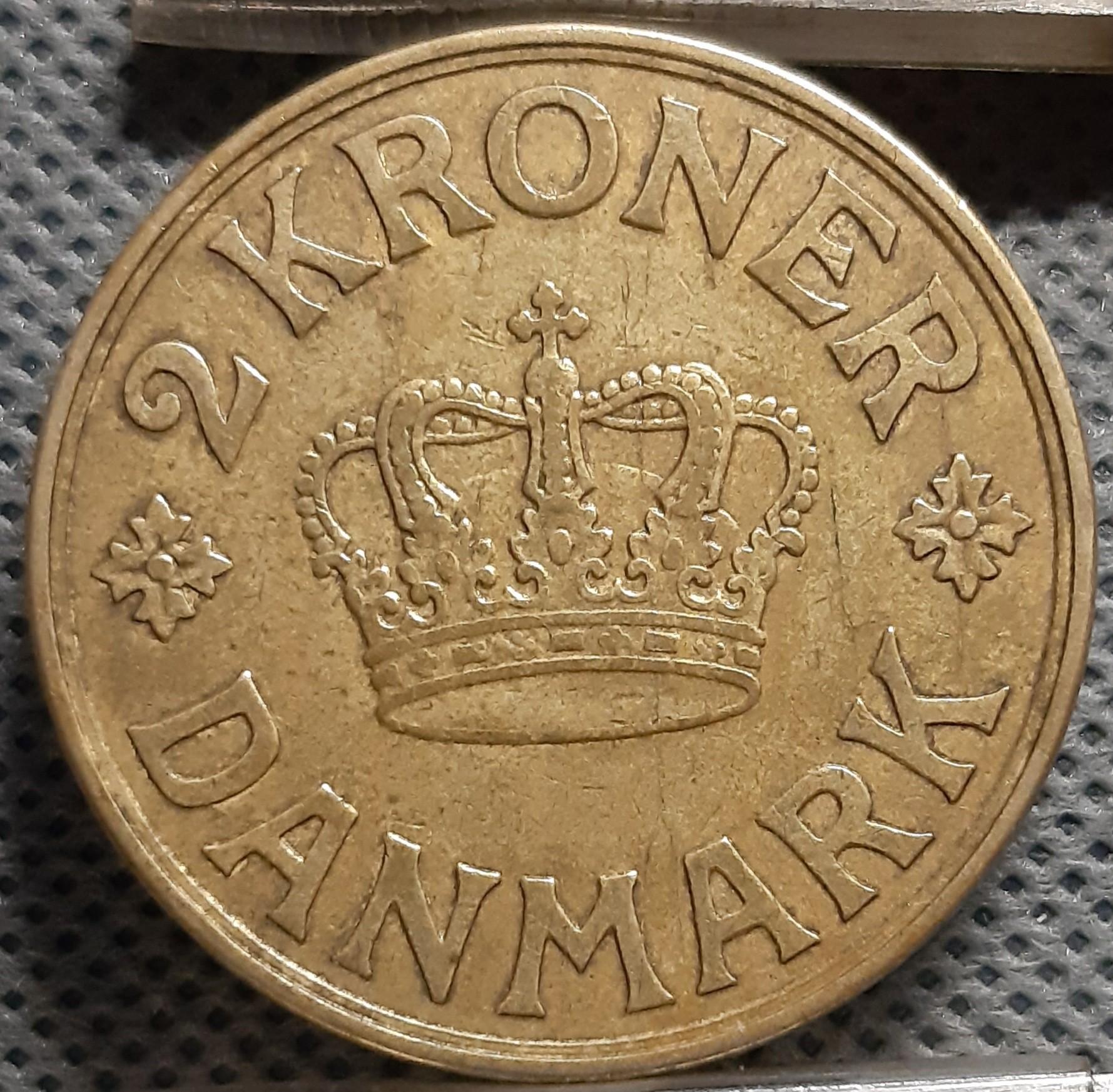 Danija 2 Kronos 1939 KM#825 (724)