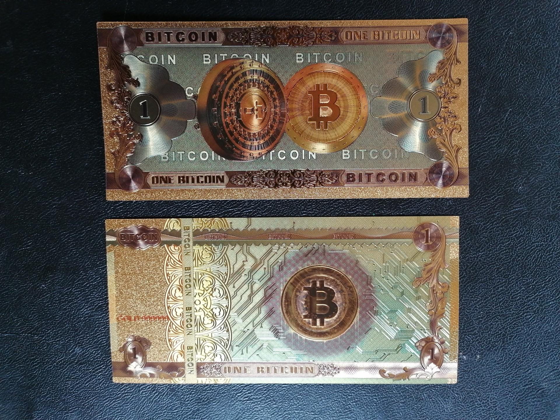 Bitcoino banknotai (suvenyriniai)