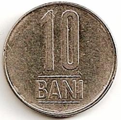 Rumunija. 10 banių ( 2008 ) VF