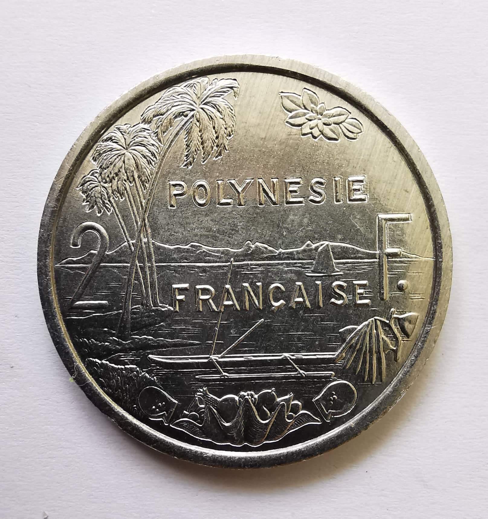 Prancūzų Polinezija 3 vnt  1-5fr