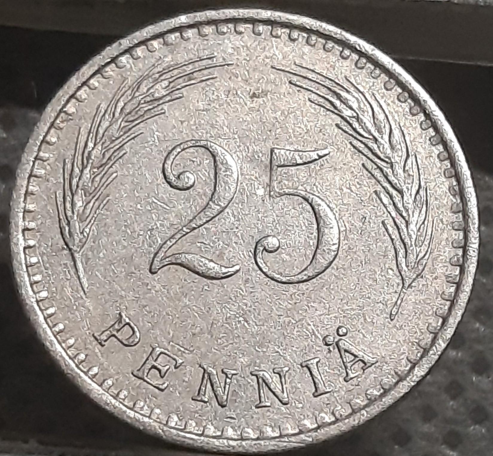Suomija 25 Pensai 1938 KM#25 (1335)